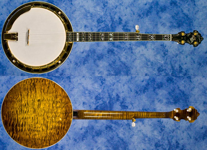 Blue Healer Grundy banjo