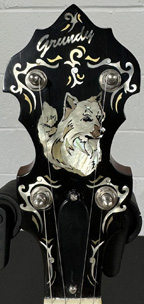 American Eskimo Dog Peghead